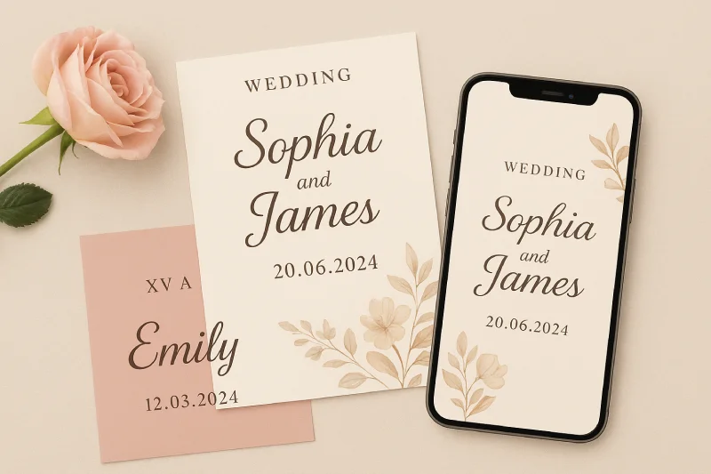 invitaciones digitales personalizadas